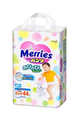 Merries花王拉拉裤XL44 亚马逊母婴用品中的明星之选